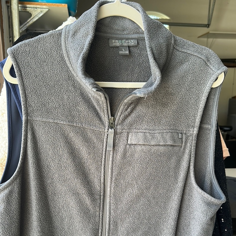 Free Fly Apparel Gray Vest